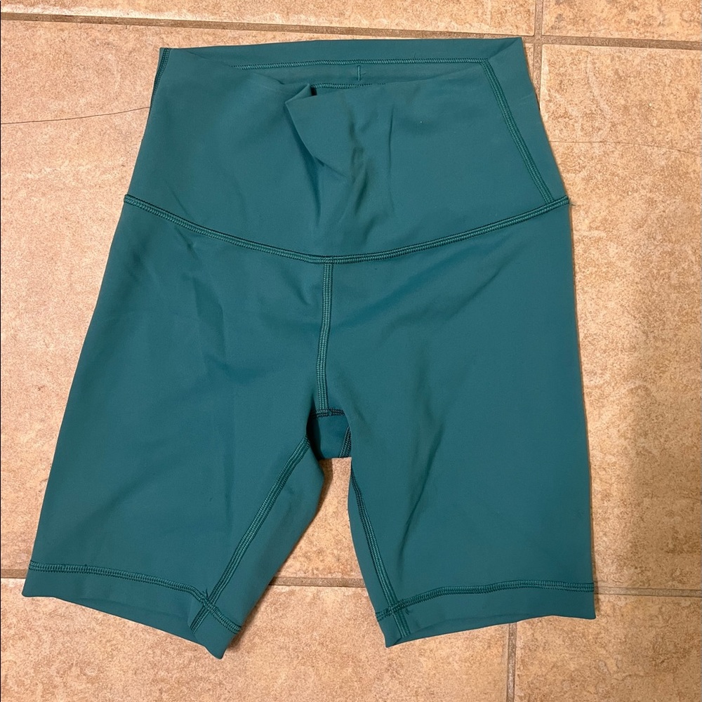 Lulu Lemon Wunder Train Biker Shorts
